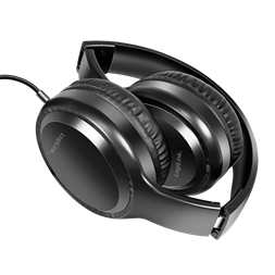 Logilink HS0057 Sztereó fejhallgató mikrofonnal, 3,5 mm-es fejhallgató-csatlakozó, fekete
