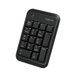 Logilink ID0201 fekete vezeték nélküli Bluetooth billentyűzet
