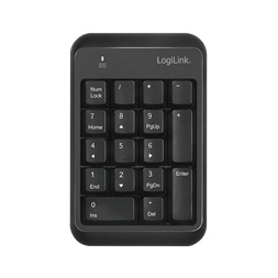 Logilink ID0201 fekete vezeték nélküli Bluetooth billentyűzet