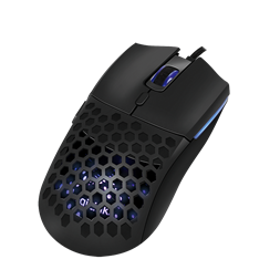 Logilink ID0208 USB játék egér, 800/1600/3200/6400 dpi, fekete