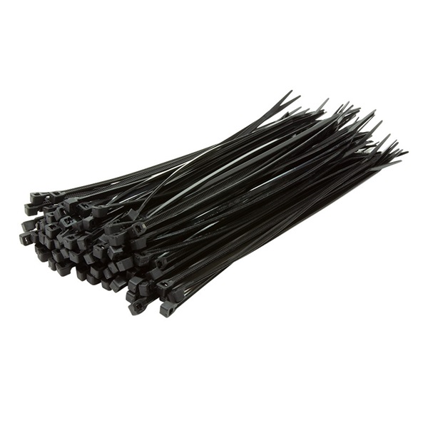 Logilink KAB0002B Kábelkötegelő, PA66, 100 db, fekete
