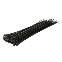 Logilink KAB0040B Kábelkötegelő, PA66, 100 db, fekete