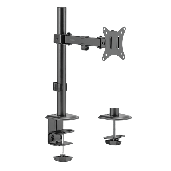 Logilink BP0171 Monitortartó, 17-32", karhossza 376 mm, acél, fekete