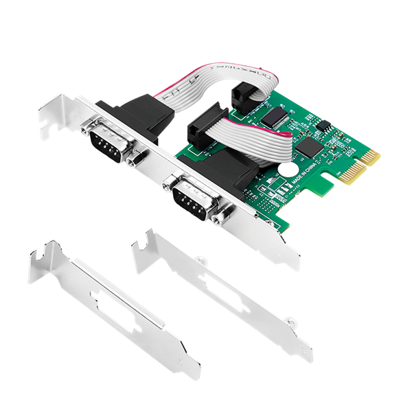 Logilink PC0031 PCI Express kártya, 2 soros port