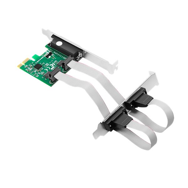 Logilink PC0033 PCI Express kártya, 2x soros és 1x párhuzamos
