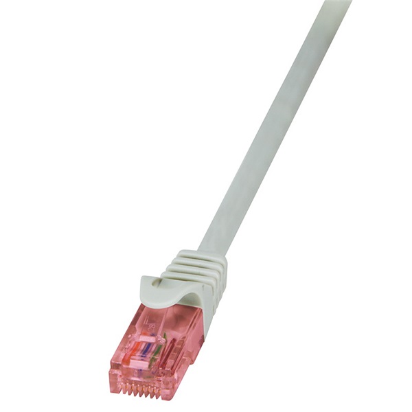 Logilink CQ2102U Patch kábel PrimeLine, Cat.6, U/UTP, szürke, 15 m