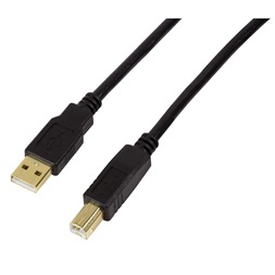 Logilink UA0264 USB 2.0 AM/BM aktív ismétlő kábel, 10m