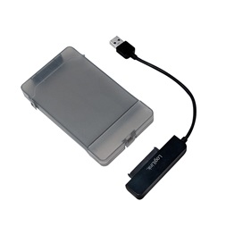 Logilink AU0037 USB 3.0   2.5" SATA adapter védőtokkal