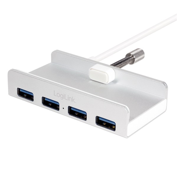 Logilink UA0300 USB 3.0 4-port hub, iMachez, alu