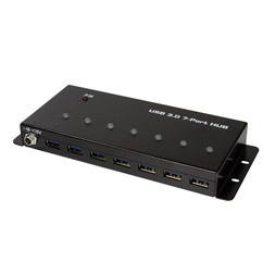 Logilink UA0317 USB 3.0, 7 portos, ipari szintű