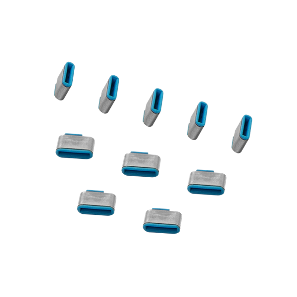 Logilink AU0053 USB-C port blokkoló (10x zár)