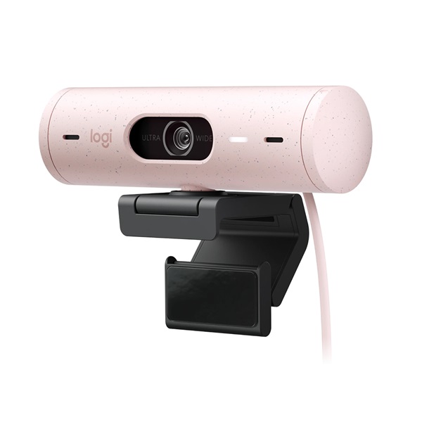Logitech Brio 500 Full HD mikrofonos rózsaszín webkamera (Újszerű)