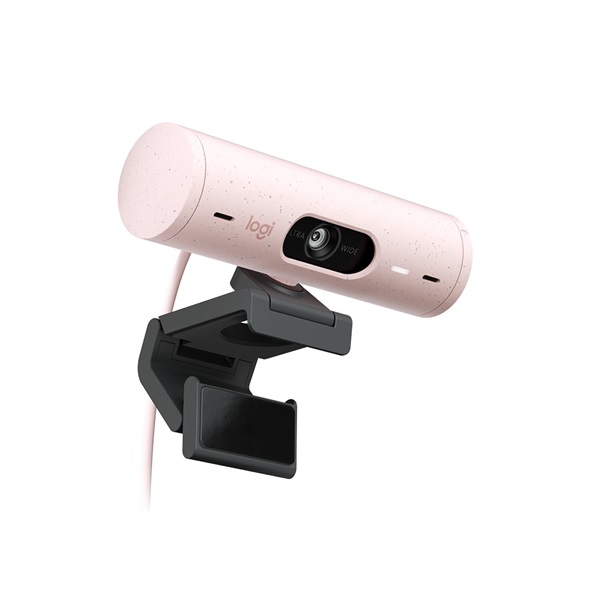 Logitech Brio 500 Full HD mikrofonos rózsaszín webkamera (Újszerű)