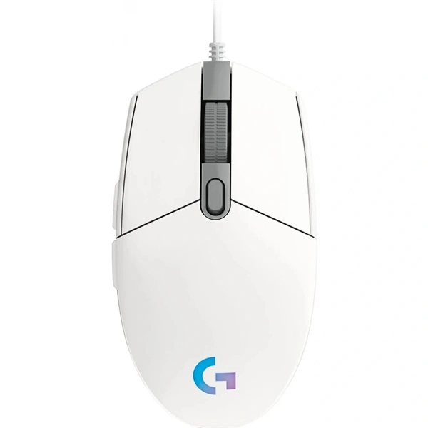 Logitech G102 Lightsync fehér gamer egér