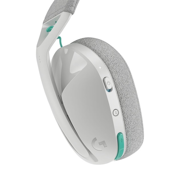 Logitech G321 LIGHTSPEED vezeték nélküli fehér gamer headset