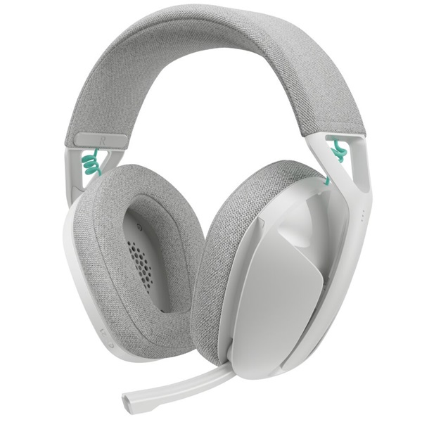 Logitech G321 LIGHTSPEED vezeték nélküli fehér gamer headset