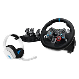 Logitech G29 Driving Force PC/PlayStation kormány + ASTRO A10 headset csomag