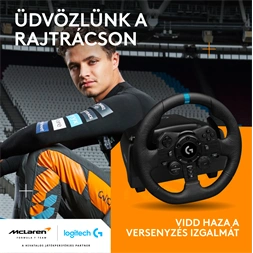 Logitech G923 Racing Wheel and Pedals PS4/PS5/PC kormány + pedál