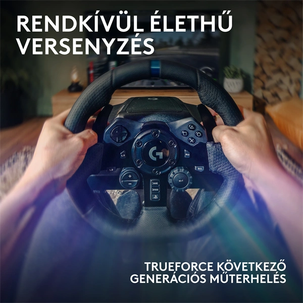 Logitech G923 Racing Wheel and Pedals PS4/PS5/PC kormány + pedál