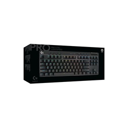 Logitech G PRO X TKL LIGHTSPEED UK vezeték nélküli RGB fekete gamer billentyűzet
