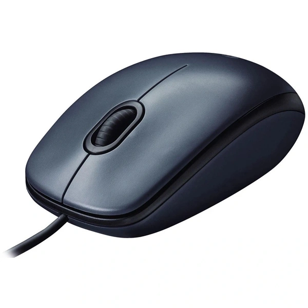 Logitech M90 USB fekete egér