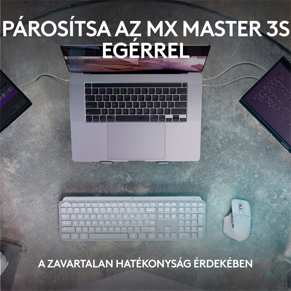 Logitech MX Keys S US szürke billentyűzet