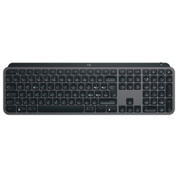 Logitech MX Keys S lézergravírozott magyar kiosztású grafitszürke vezeték nélküli billentyűzet