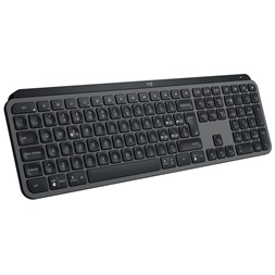Logitech MX Keys S lézergravírozott magyar kiosztású grafitszürke vezeték nélküli billentyűzet
