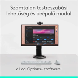 Logitech MX Master 4 vezeték nélküli halványszürke egér