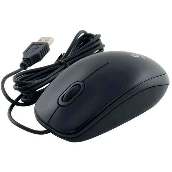 Logitech OEM B100 USB fekete egér