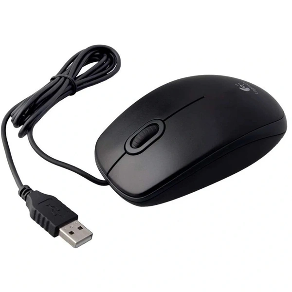 Logitech OEM B100 USB fekete egér