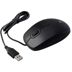 Logitech OEM B100 USB fekete egér