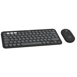 Logitech Pebble 2 Combo for Mac vezeték nélküli grafit billentyűzet + egér