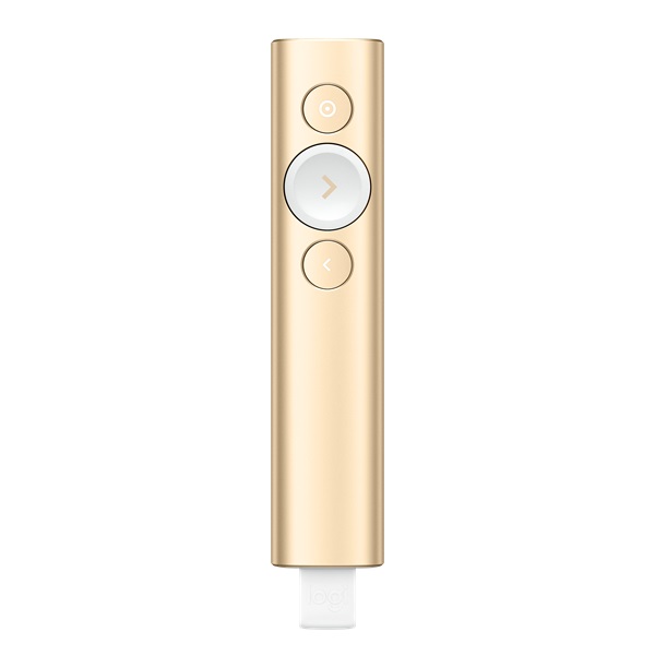 Logitech Spotlight Presentation Remote - Gold