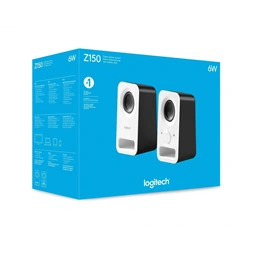 Logitech Z150 jack 2.0 6W fehér hangszóró