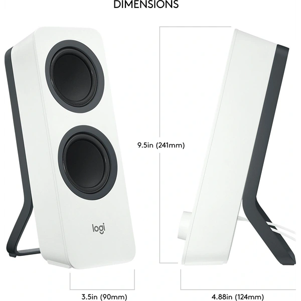 Logitech Z207  5W Bluetooth fehér hangszóró