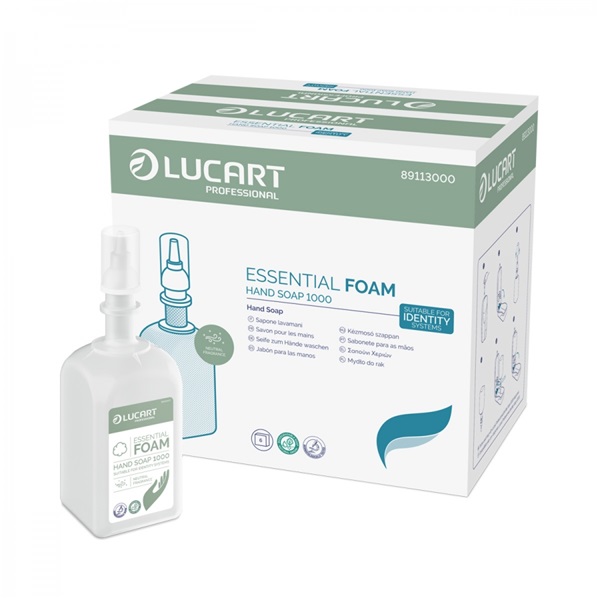 Lucart Essential 1000 ml habszappan
