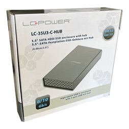 MBR LC Power Külső 3,5" LC-35U3-C-HUB