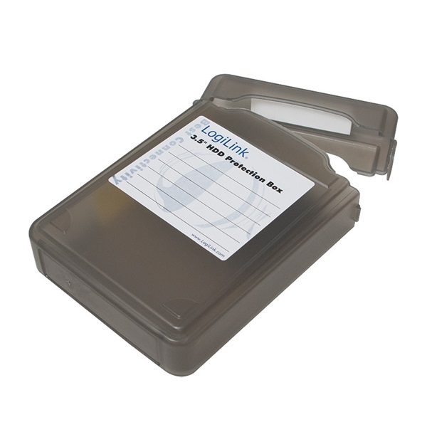 MBR LogiLink UA0133B 3,5" HDD Védő tok - Fekete