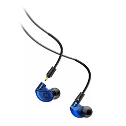 MEE AUDIO M6 PRO MKII - (IEM) Zajkizáró kialakítású cserélhető kábellel professzionális kék fülhallgató