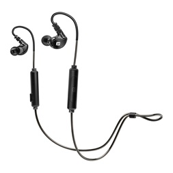 MEE Audio X6 G2 - Bluetooth fekete sport fülhallgató