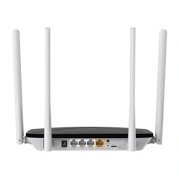 MERCUSYS MB135-4G AC1200 vezeték nélküli kétsávos 4G LTE router