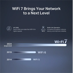 MERCUSYS MR27BE BE3600 két sávos fekete Wi-Fi 7 router
