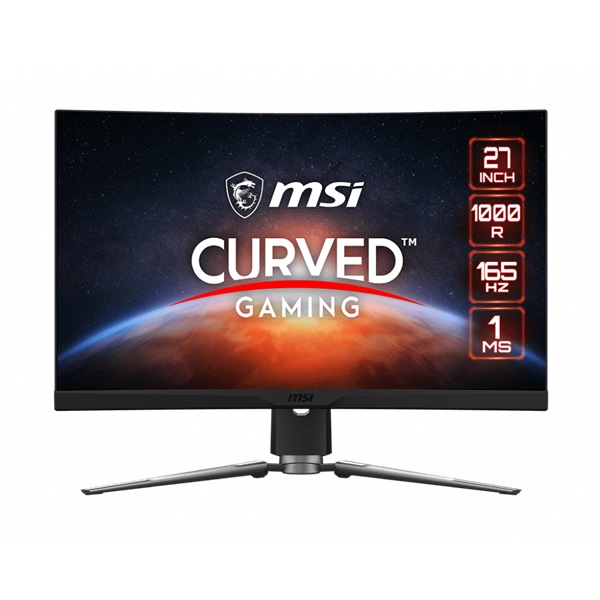 MSI 27" MAG ARTYMIS 274CP Full HD VA 165Hz ívelt gamer monitor