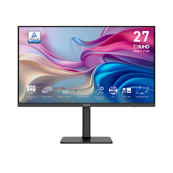 MSI 27" Modern MD272UPHG UHD IPS HDMI/DP/USB-C monitor