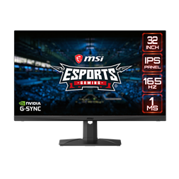 MSI 31,5" Optix MAG321QR WQHD IPS 165Hz Esport gamer monitor