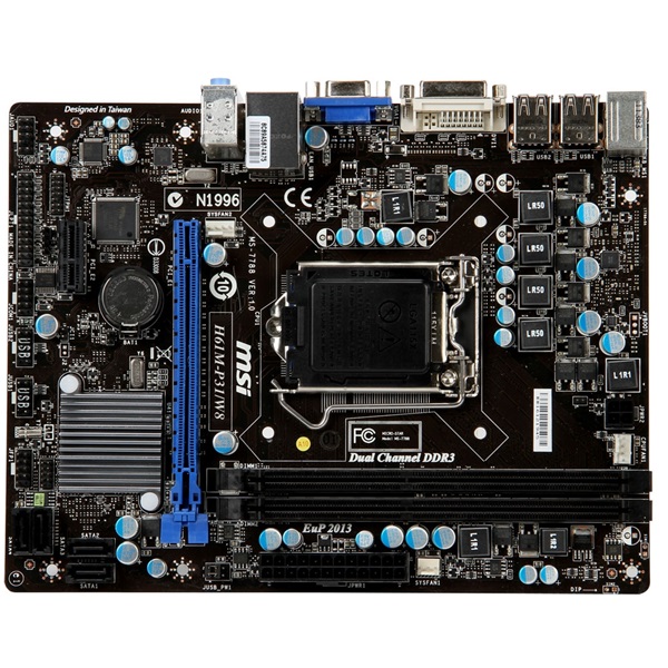 MSI H61M-P31/W8 Intel H61 LGA1155 mATX alaplap