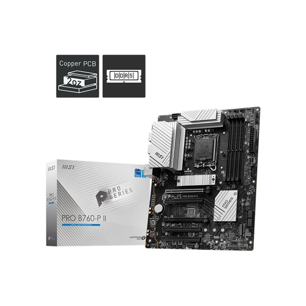 MSI PRO B760-P Intel B760 LGA1700 ATX alaplap