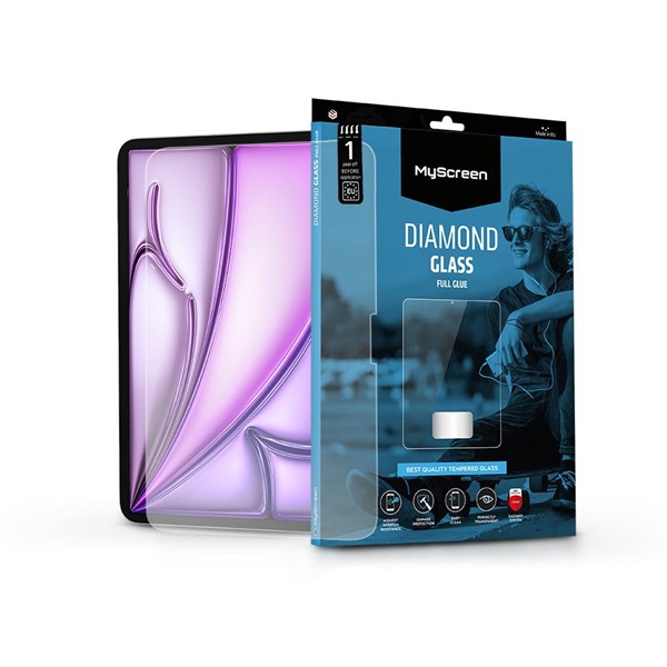 MSP MS237208 Apple iPad Air 13 (2024) Diamond Glass Full Glue üvegfólia