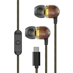 Marley Smile Jamaica USB-C vezetékes sárgaréz fülhallgató
